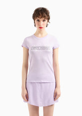 T-Shirt Women Violet Armani Exchange Camiseta